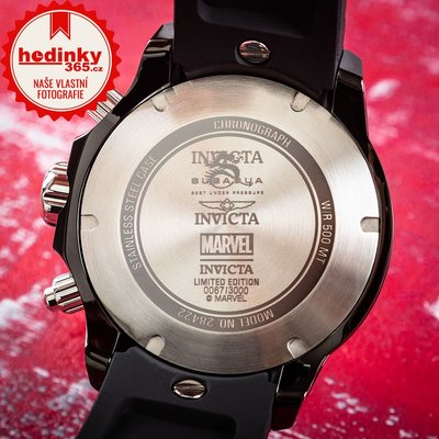 Invicta Marvel Quartz 52mm 28422 Punisher Limited Edition 3000pcs