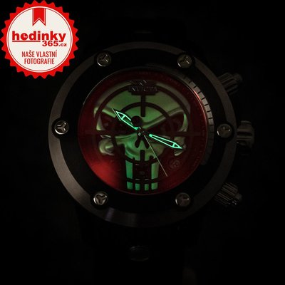 Invicta Marvel Quartz 52mm 28422 Punisher Limited Edition 3000pcs