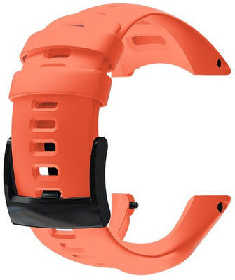 Silikonový řemínek k hodinkám Suunto Ambit3 Sport Coral/Black