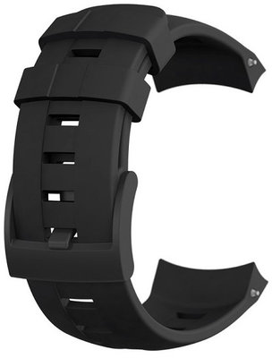 Silikonový řemínek k hodinkám Suunto Ambit3 Vertical Black/Black