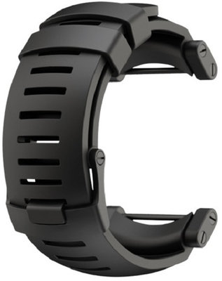 Silikonový řemínek k hodinkám Suunto Core Black/Black