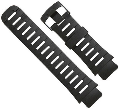 Silikonový řemínek Suunto (pro Suunto X-Lander Military Black), černý
