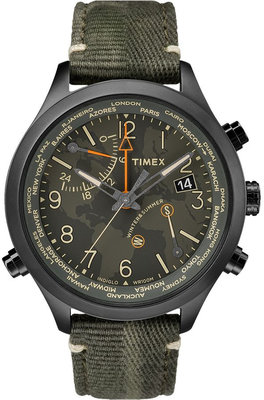 Timex Waterbury World Time TW2R43200