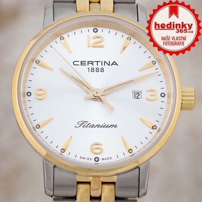 Certina DS Caimano Lady Quartz Precidrive Titanium C035.210.55.037.02
