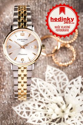 Certina DS Caimano Lady Quartz Precidrive Titanium C035.210.55.037.02