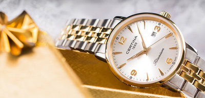 Certina DS Caimano Lady Quartz Precidrive Titanium C035.210.55.037.02