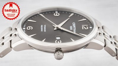Certina DS Caimano Quartz Precidrive Titanium C035.410.44.087.00