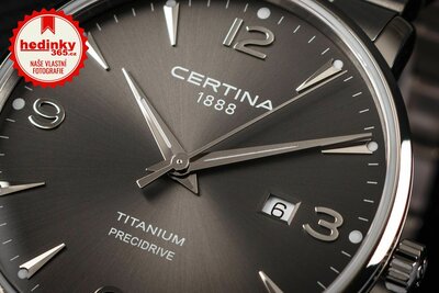 Certina DS Caimano Quartz Precidrive Titanium C035.410.44.087.00