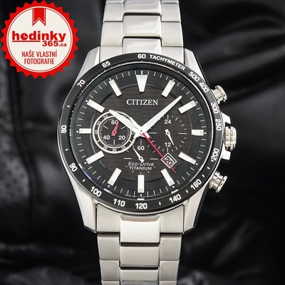 Citizen Sports Eco-Drive Chronograph Super Titanium CA4444-82E
