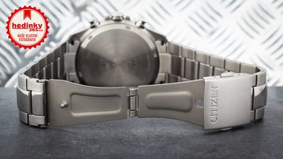 Citizen Sports Eco-Drive Chronograph Super Titanium CA4444-82E