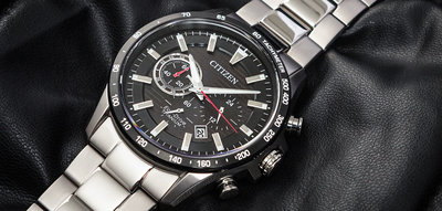 Citizen Sports Eco-Drive Chronograph Super Titanium CA4444-82E