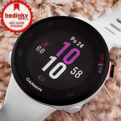 Garmin Forerunner 45S Optic White
