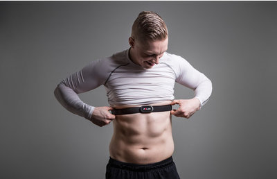 Hrudní pás Polar H10, černý, velikost M-XXL