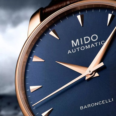 Mido Baroncelli II Midnight Blue Automatic M8600.3.15.8