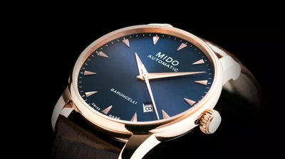 Mido Baroncelli II Midnight Blue Automatic M8600.3.15.8