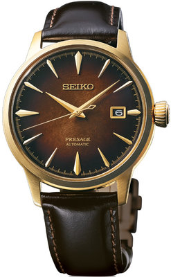 Seiko Presage Automatic SRPD36J1 Cocktail Time "Old Fashioned" Limited Edition 8000pcs (+ náhradní kožený řemínek)