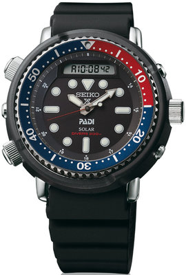 Seiko Prospex Sea Solar Diver's PADI SNJ027P1 "Arnie Pepsi"