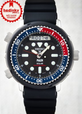 Seiko Prospex Sea Solar Diver's PADI SNJ027P1 "Arnie Pepsi"