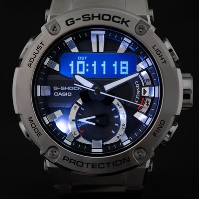 Casio G-Shock G-Steel GST-B200D-1AER Carbon Core Guard