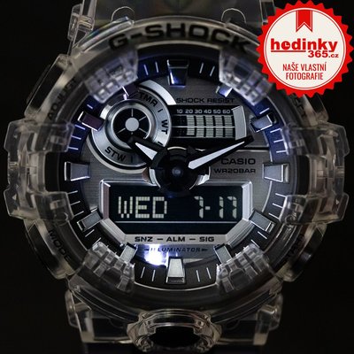 Casio G-Shock Original GA-700SK-1AER Clear Skeleton Series