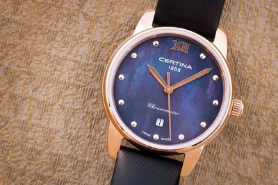 Certina DS-8 Lady Quartz Precidrive COSC Chronometer C033.051.36.128.00