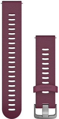 Silikonový řemínek Garmin 20mm (pro Venu, Venu Sq, Venu 2 Plus aj.), fialový, Quick Release, 010-11251-1W