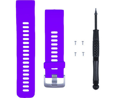 Silikonový řemínek Garmin (Forerunner 35), fialový