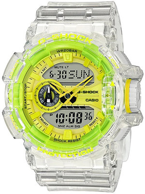 casio clear skeleton