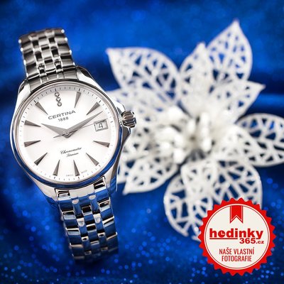 Certina DS Action Lady Quartz Precidrive COSC Chronometer Diamonds C032.051.44.036.00