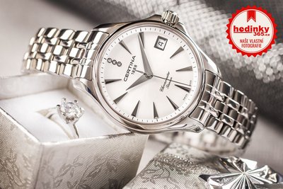 Certina DS Action Lady Quartz Precidrive COSC Chronometer Diamonds C032.051.44.036.00