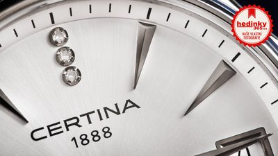 Certina DS Action Lady Quartz Precidrive COSC Chronometer Diamonds C032.051.44.036.00