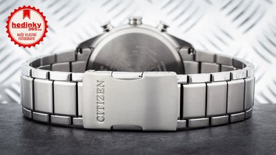 Citizen Sports Eco-Drive Radio Controlled Chronograph Super Titanium CB5020-87L