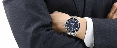 Edox SkyDiver 70s Date Quartz 53017-3nm-bui