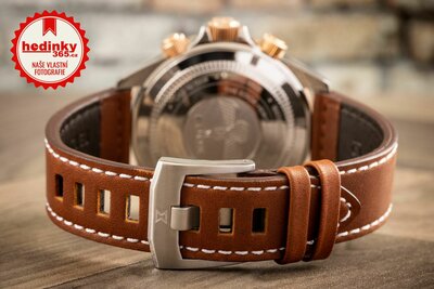 Edox Skydiver 70s Quartz Chronograph 10238-357rbrcbr