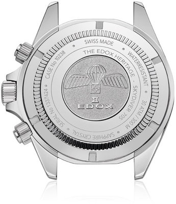 Edox Skydiver 70s Quartz Chronograph 10238-3nc-nia
