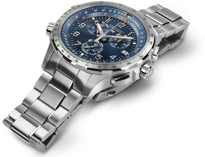 Hamilton Khaki Aviation Pilot X-Wind Quartz Chronograph GMT H77922141