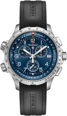 Hamilton Khaki Aviation Pilot X-Wind Quartz Chronograph GMT H77922341