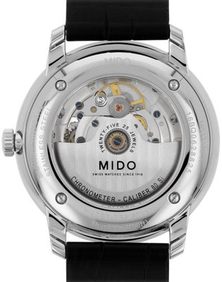 Mido Baroncelli III Automatic Caliber 80 Si COSC Chronometer M027.408.16.031.00