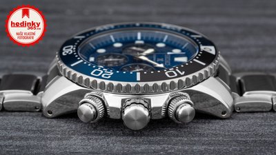 Seiko Prospex Sea Solar Diver's Chronograph SSC741P1 Save the Ocean Great White Shark Special Edition