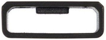 Silikonové poutko Garmin 22mm (pro Fenix), black, 2ks