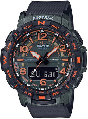 Casio Protrek Quad Sensor PRT-B50FE-3ER (+ náhradní textilní řemínek)