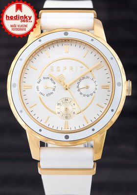 Esprit Brisk Rubber Silver Gold White ES1L140P0025