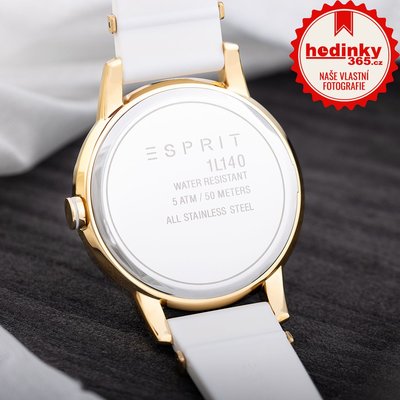 Esprit Brisk Rubber Silver Gold White ES1L140P0025