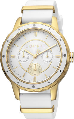 Esprit Brisk Rubber Silver Gold White ES1L140P0025