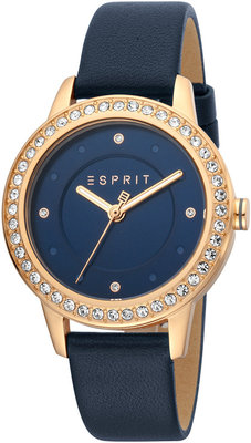 Esprit Harmony Dark Blue Rosegold ES1L163L0055