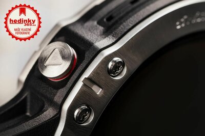 Garmin Fenix 6 Glass, Silver/Black Band