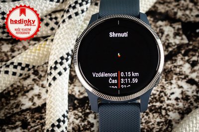 Garmin Venu Silver/Blue Band