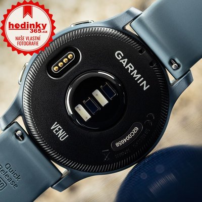 Garmin Venu Silver/Blue Band