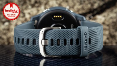 Garmin Venu Silver/Blue Band