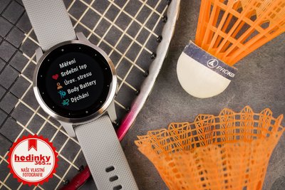 Garmin Vívoactive 4S Silver/Gray Band (II. Jakost)